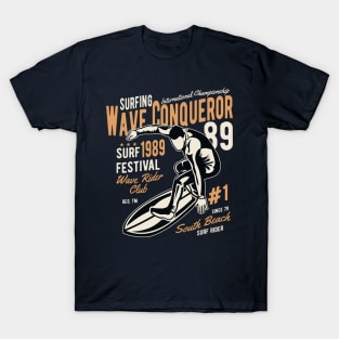 Surfing Wave T-Shirt